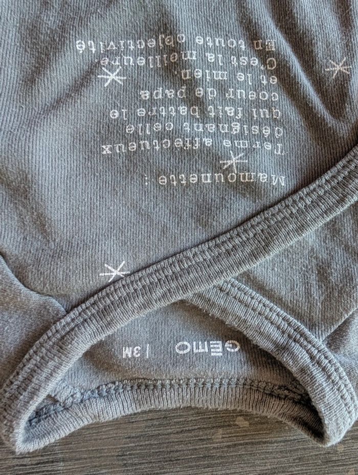 Body manches longues mamounette - photo numéro 3