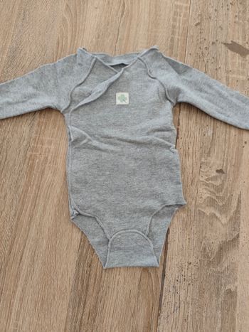 Bodie Manches Longue Cache Coeur 3 mois 