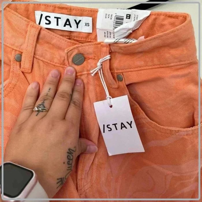 Jeans taille haute taille xs marque stay - photo numéro 5
