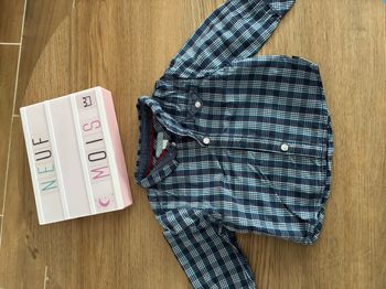 Chemise à carreaux