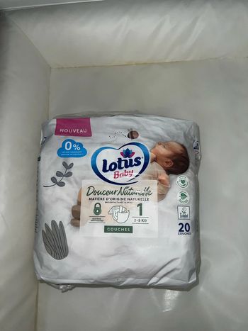 Couche lotus taille 1