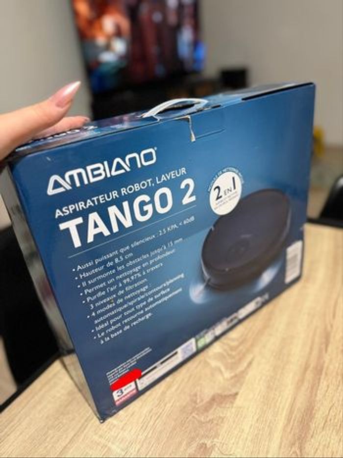 Aspirateur robot Ambiano + doudou pingouin - photo numéro 4