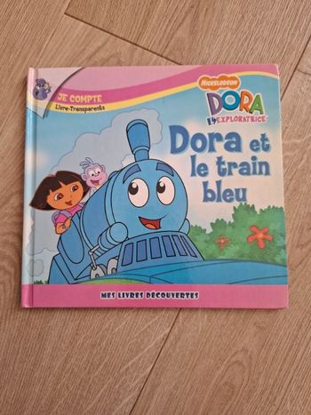 Livre Dora et le train bleu en très bon état