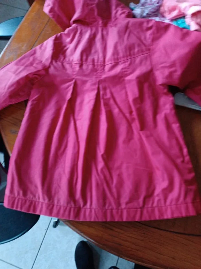 Manteau coupe-vent à capuche Tissaia 4A - photo numéro 7