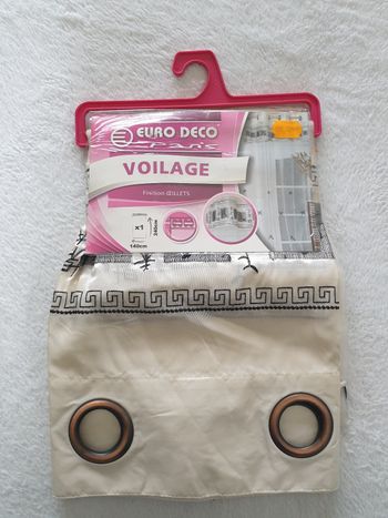 Rideau voilage neuf Chinois