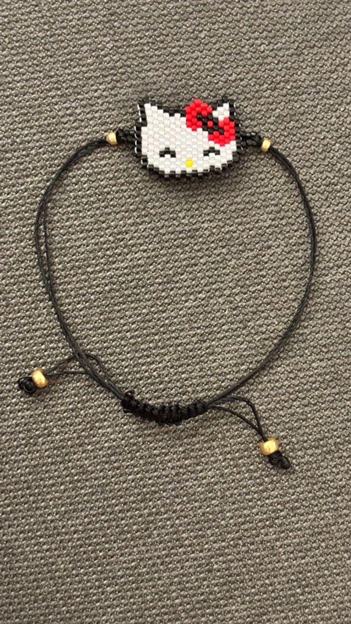Bracelet Hello Kitty taille réglable - photo numéro 3