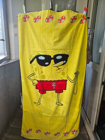 Serviette bob l'éponge