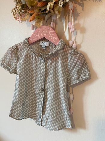 Chemisier bébé fille 12 mois C de C