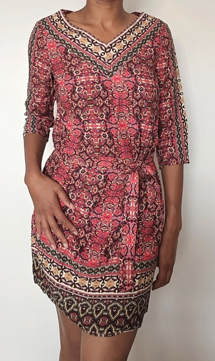 Robe casual ceinturée Promod T40