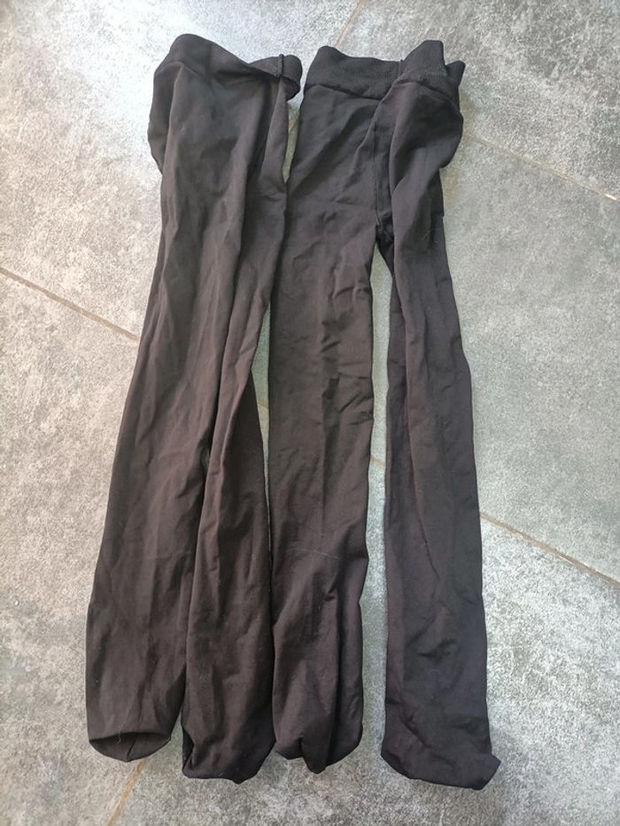 Collants opaques noirs