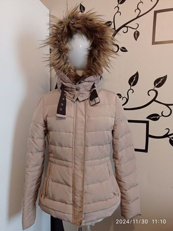 Blouson beige de Zara 38 réf R477 P