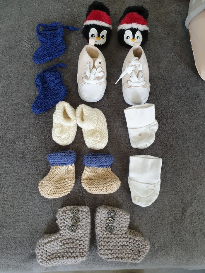 Chaussons et chaussettes bébé - photo numéro 3