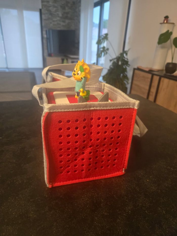 Sac de rangement tonies box neuf rouge - photo numéro 2