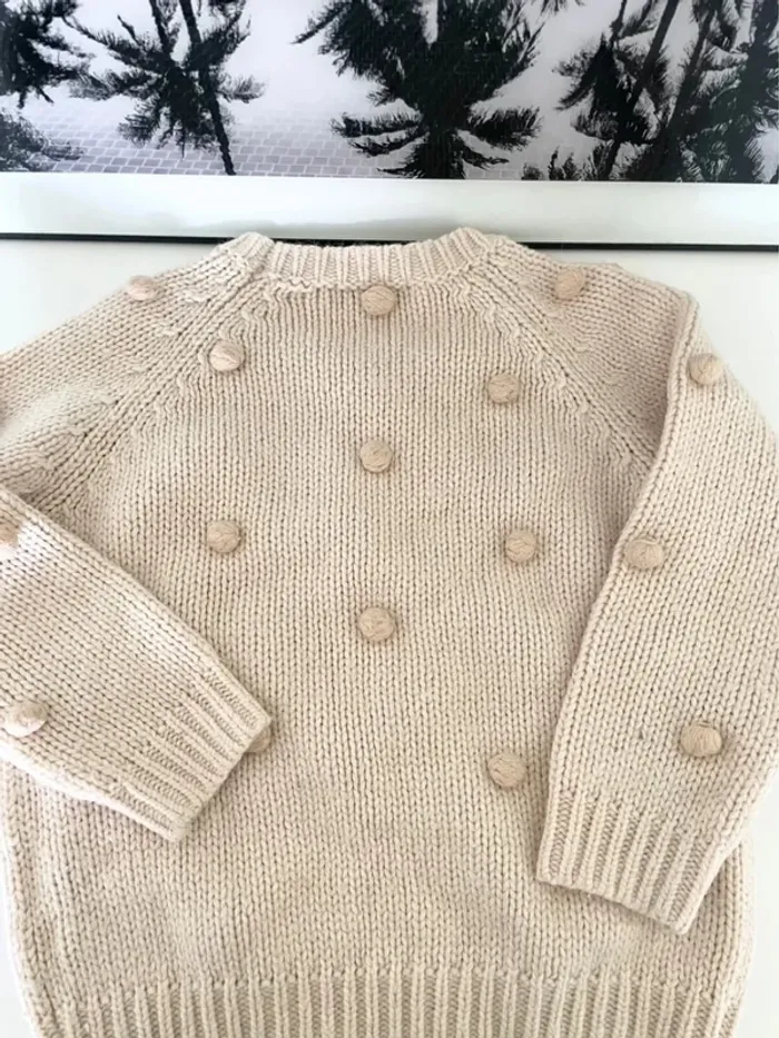Pull Louise Misha pompons 4 ans - photo numéro 2