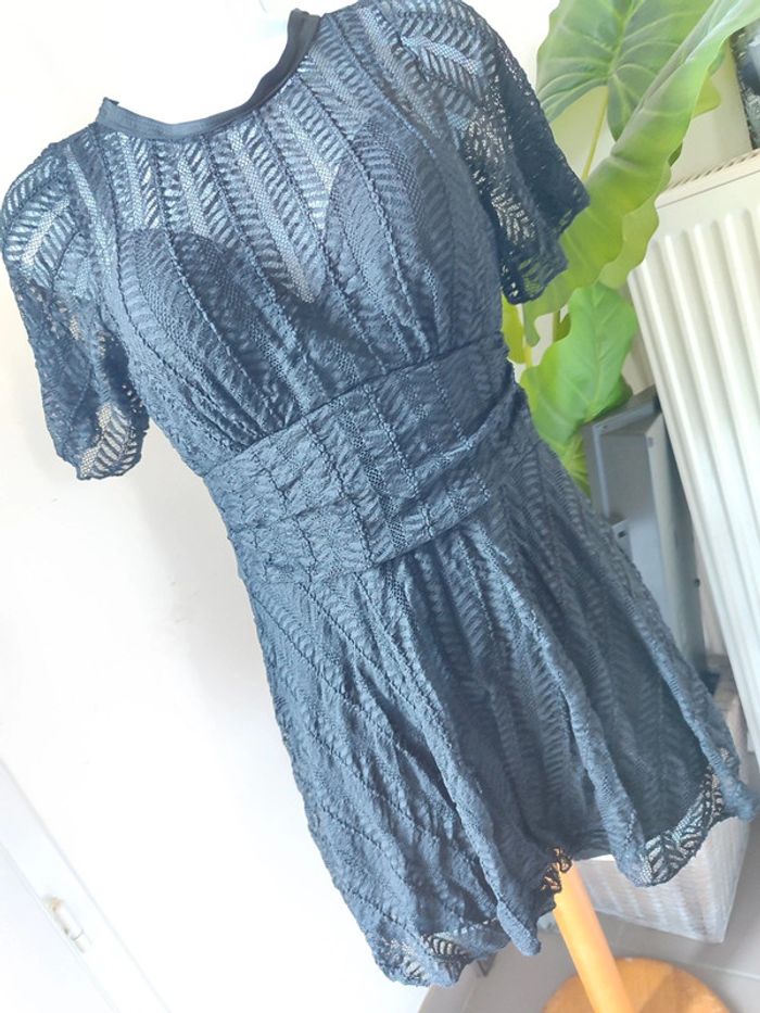 Maillot de bain robe dentelle