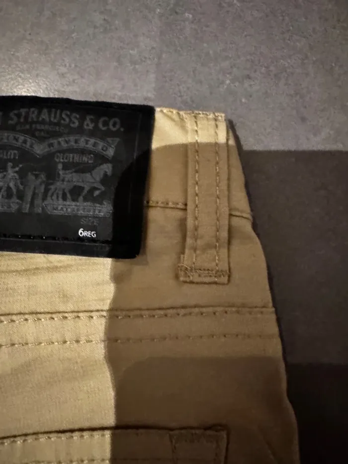 Pantalon - Levis - 511 Slim - Beige & noir - 5/6 ans - Neuf sans étiquette - photo numéro 5