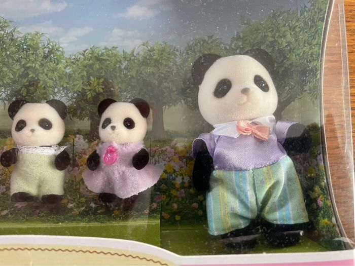 Famille Panda Sylvanian Neuf - photo numéro 4