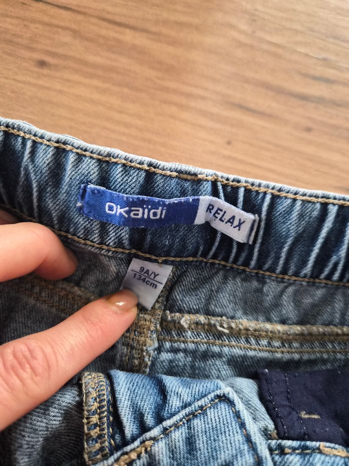 Jeans relax fille - photo numéro 4