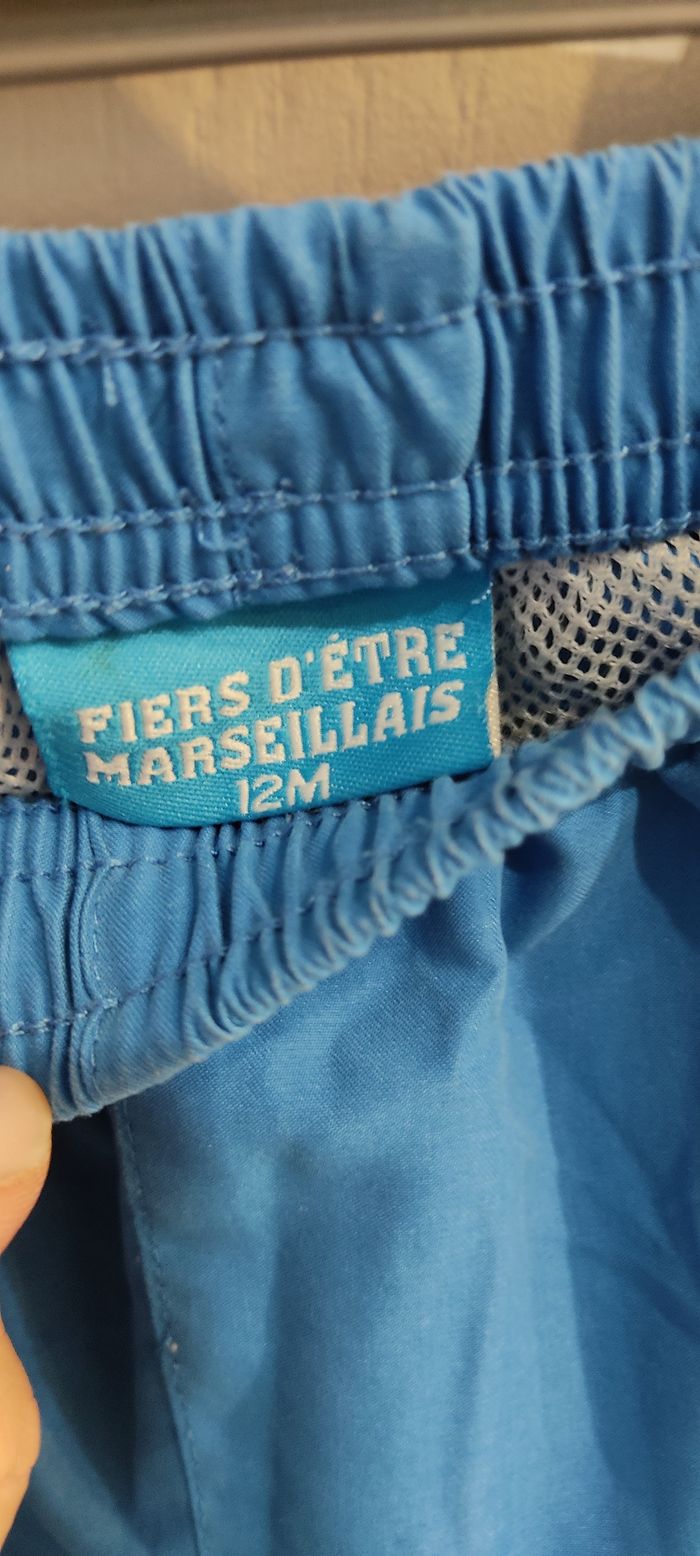 🎁Jogging OM "Fiers d'être marseillais" 12mois - photo numéro 2