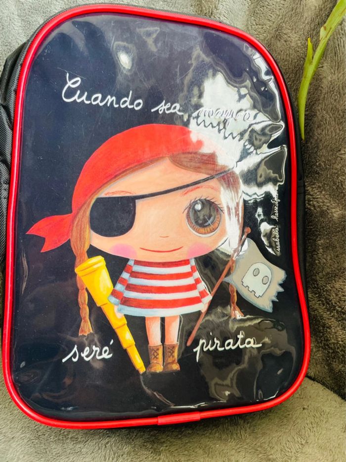 Sac à dos Isabelle Kessedjian quand je serai pirate - photo numéro 2