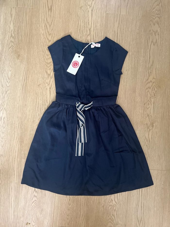 Robe bleu marine neuve 12 ans Lincoln & sharks avec etiquette 152cm