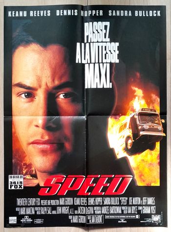Affiche film cinéma Speed