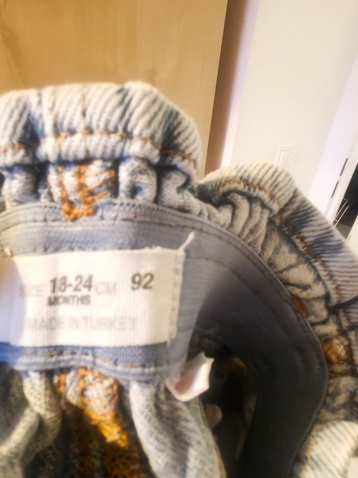 Jupe et veste jean Zara 18 mois fille - photo numéro 5