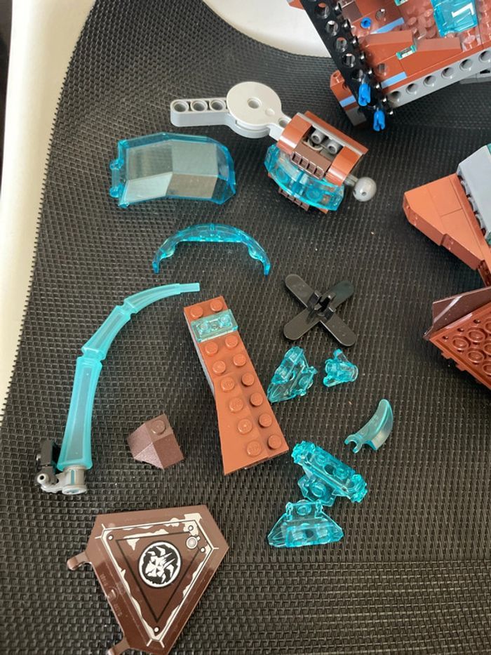 Lego Chima lot vrac 70145 mammouth des glaces non complet pièces détachées officiel - photo numéro 4