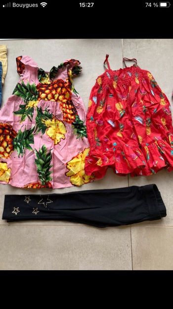 Lot vêtements fille