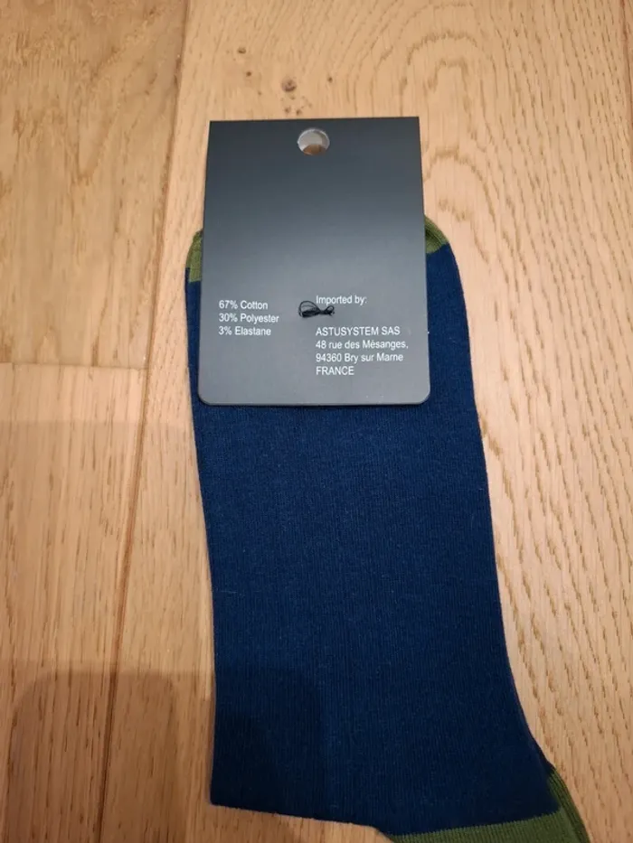1 paire de chaussettes American Crew - Neuf - photo numéro 3