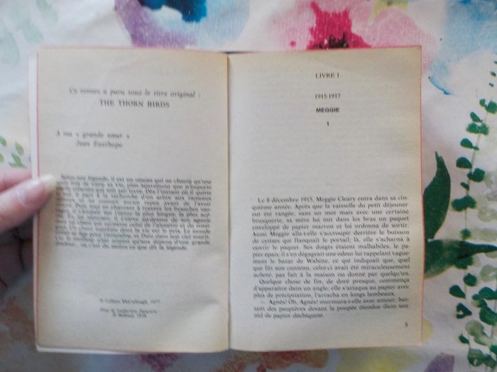 Les oiseaux se cachent pour mourir T1&2 de Colleen McCullough Ed. J'ai Lu - photo numéro 7