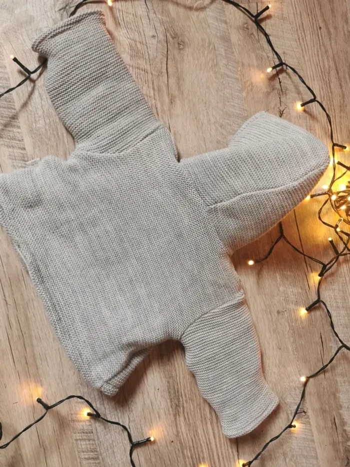 Manteau bébé gris. - photo numéro 8