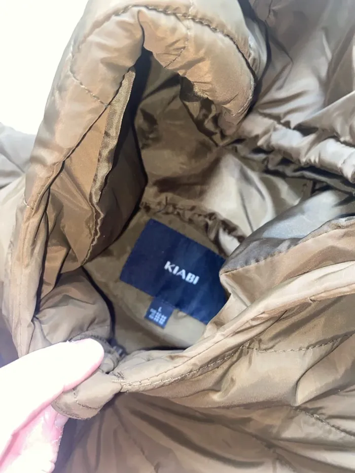 Veste doudoune marron - photo numéro 4