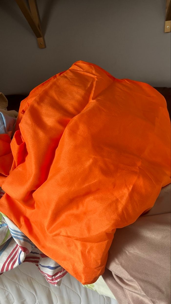 Lot de 2 draps housse 1 personne ki - photo numéro 3