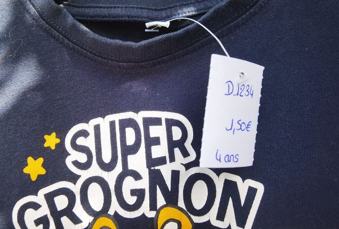 D1234/3 T-shirt garçon 4 ans - photo numéro 3