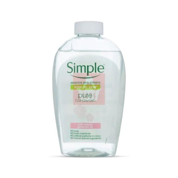 Savon Liquide Mains Simple Sensitive Skin Experts Kind To Skin Geranium 250ml