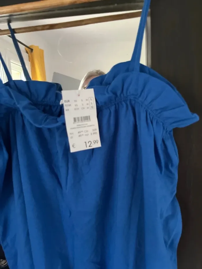 Débardeur neuf bleu Camaïeu - photo numéro 3