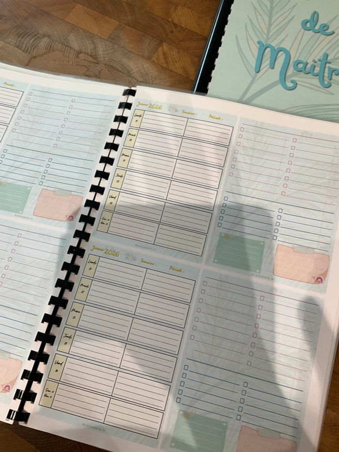 Cahier de la maîtresse édition 2025 2026 160 pages - photo numéro 6