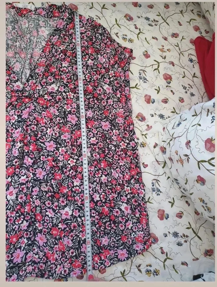 Blusa fluida estampada Talla L amplia - photo numéro 4