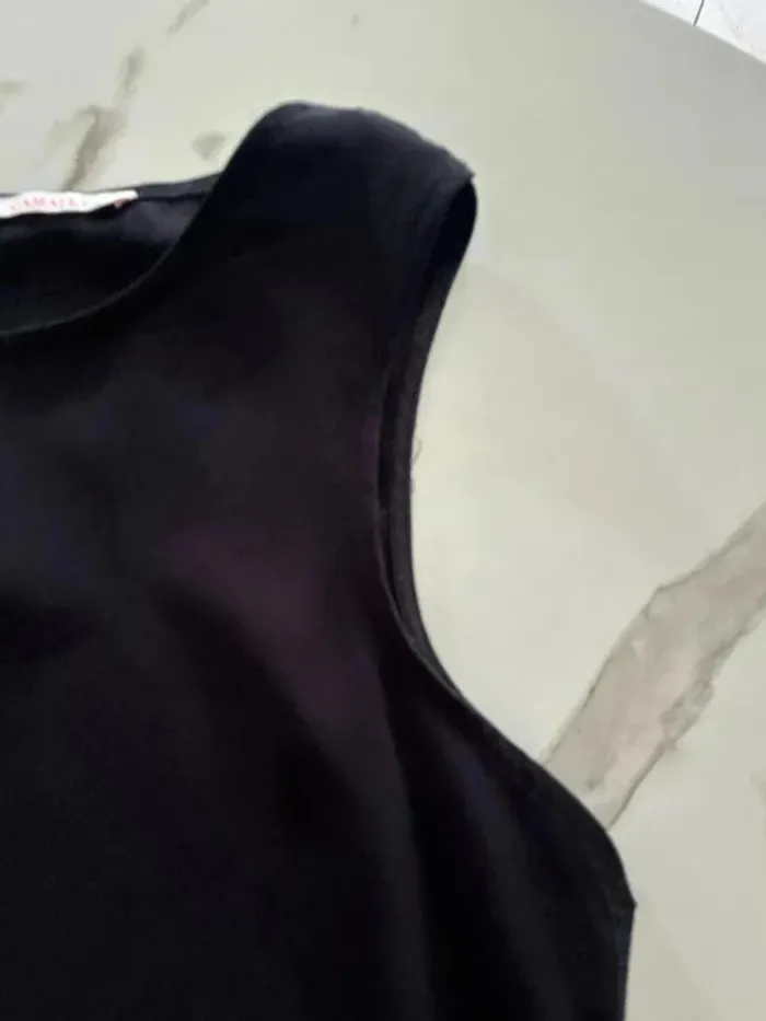 Robe noire style tailleur chic Camaïeu – Taille 40 - photo numéro 2