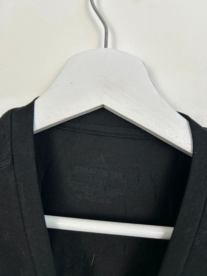 Maillot Adidas Homme Noir et Blanc | Taille M | Très Bon État | Sport Football | #TM51 - photo numéro 3