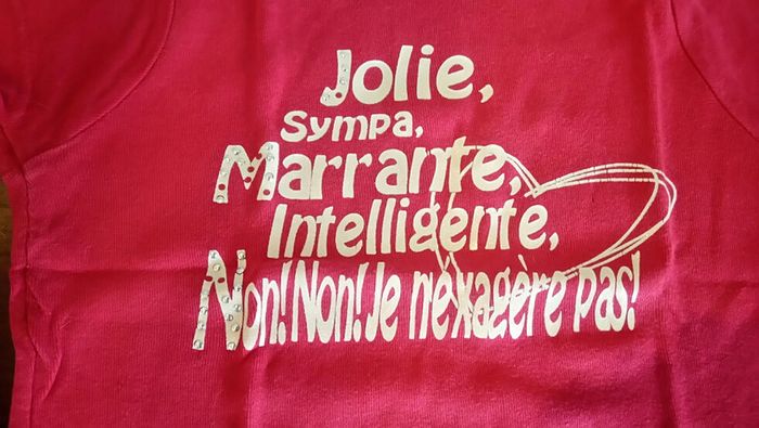 T shirt rose - photo numéro 3