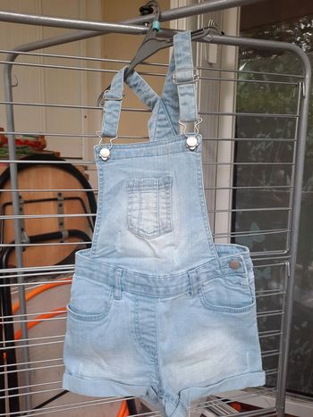 Salopette short