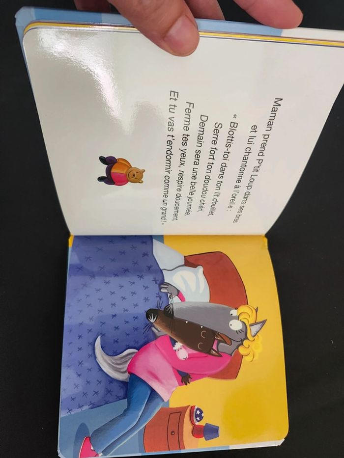Livre p'tit loup ne veut pas dormir auzou enfant - photo numéro 10