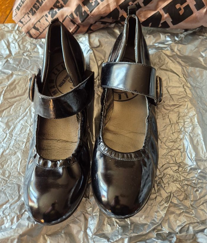 Babies vernis cuir noir - photo numéro 9