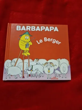 Livre barbapapa le berger