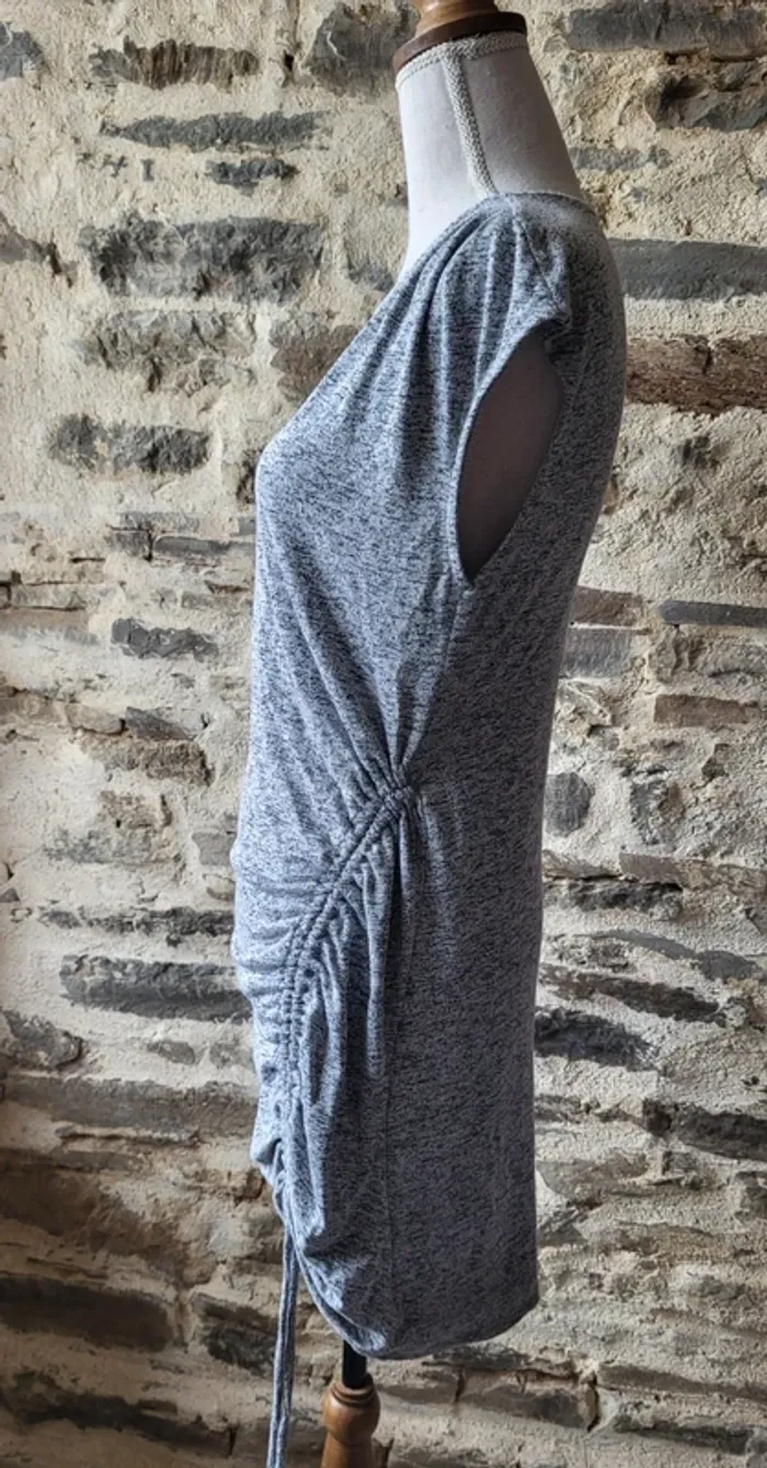 Robe moulante grise chinée Gibsonlook Taille M ou 38 - photo numéro 5