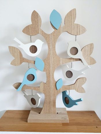 Cadre photo en forme d'arbre