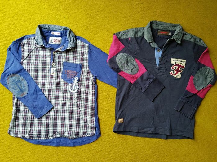 Lot de 2 polos ikks dpam 6 ans garçon