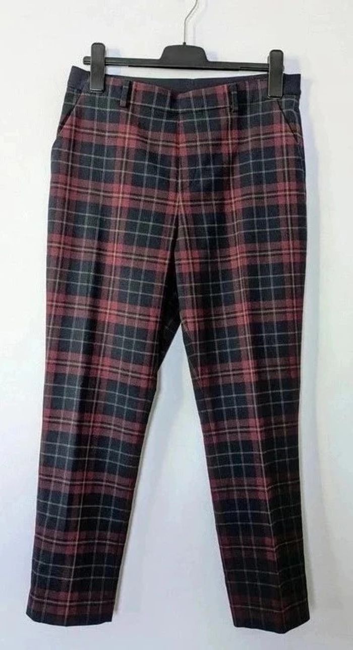 Pantalon à carreaux Uniqlo - taille L